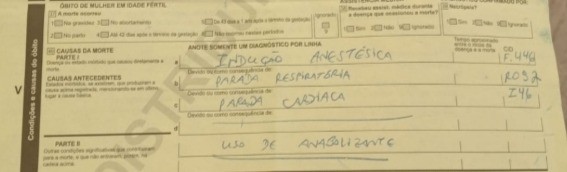 Declaração de óbito de influenciador de SC morto após anestesia para tatuagem aponta uso de anabolizante