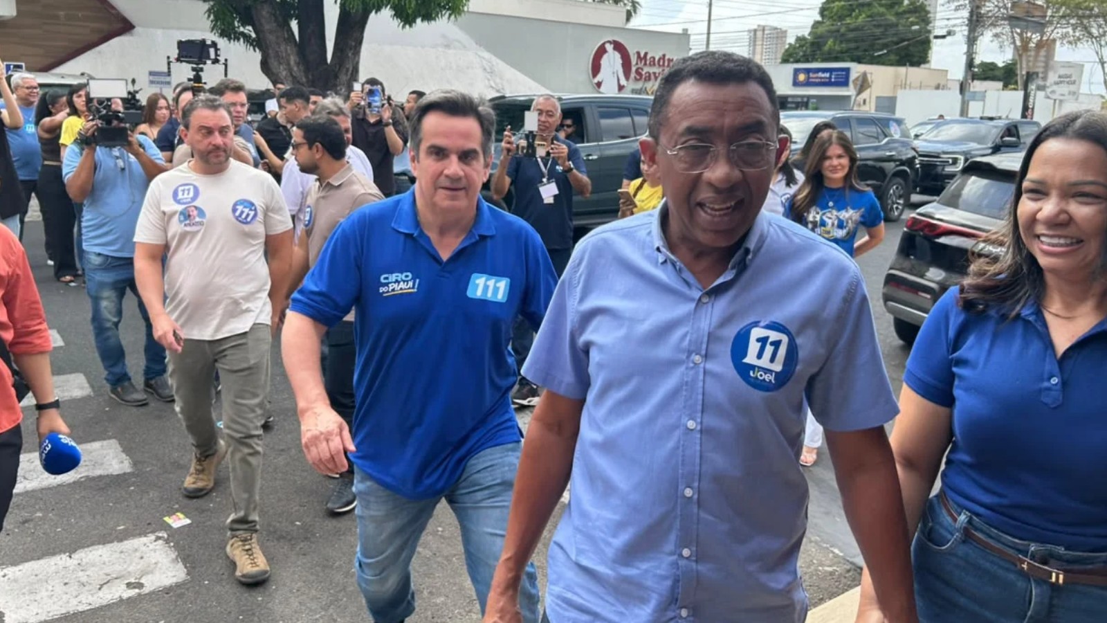 Joel Rodrigues (PP) vota em Teresina