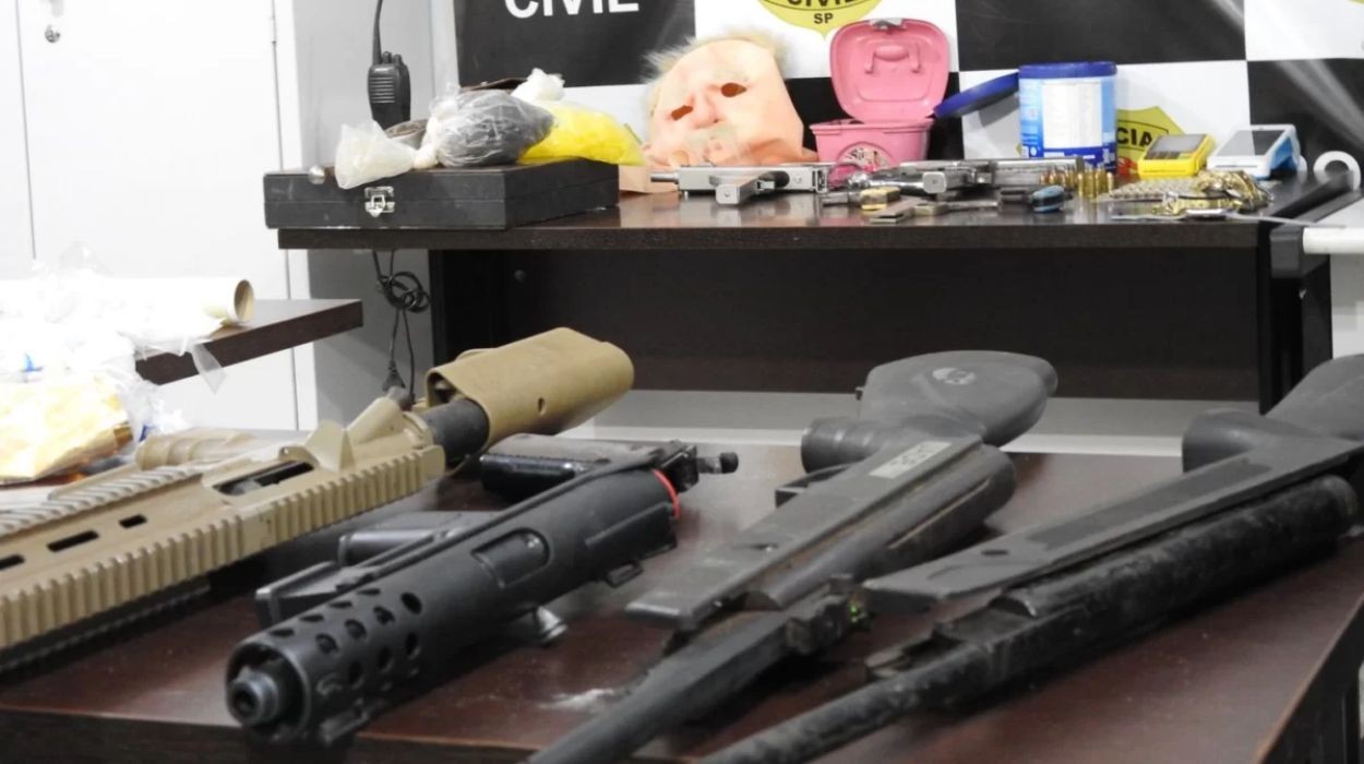 Operação 'Cheque Mate' prende suspeitos e desmonta 'fábrica' de armas em Araraquara e Américo Brasiliense