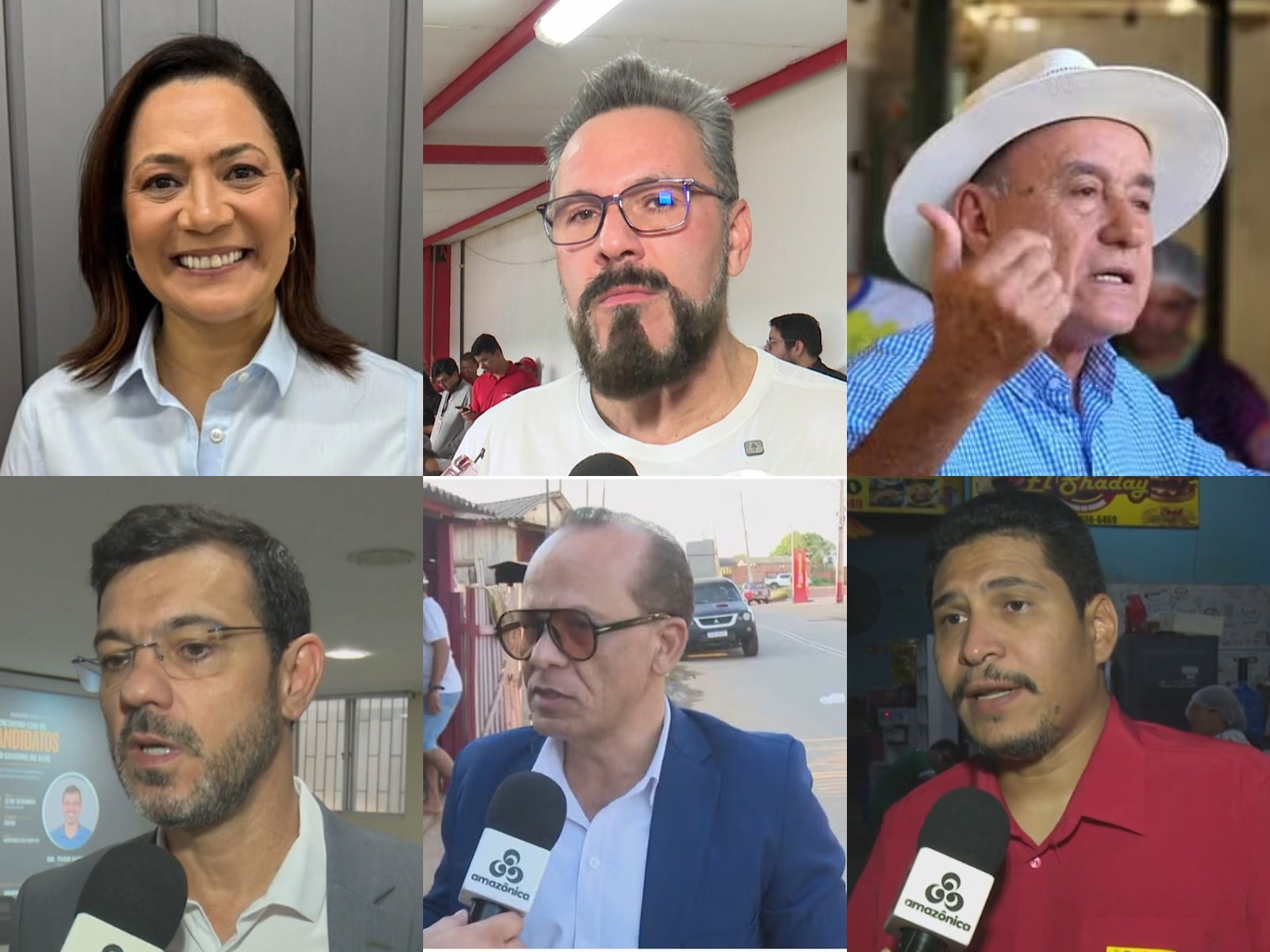 Confira o dia de campanha dos candidatos ao governo do Acre nesta segunda-feira (28)