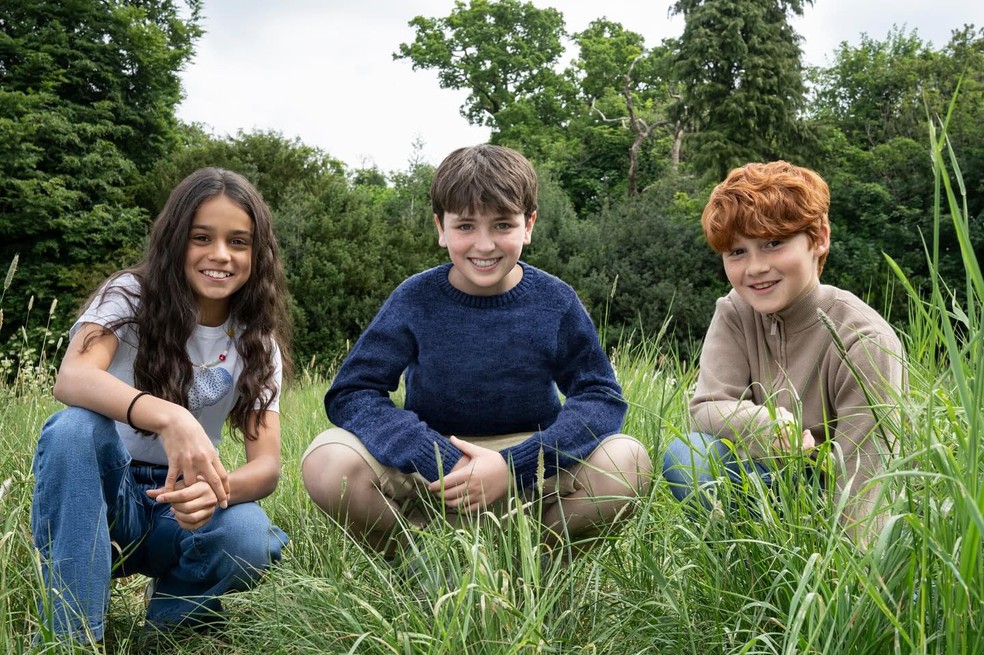 'Harry Potter': série divulga atores que vão interpretar trio de protagonistas — Foto: Reprodução/Instagram