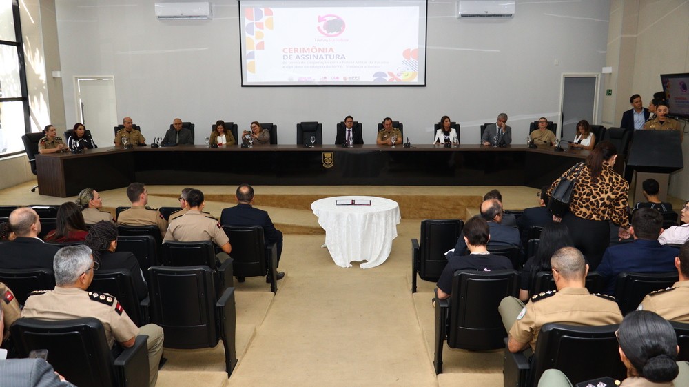 MP e Polícia Militar da Paraíba firmam acordo para reduzir reincidência de casos de violência contra a mulher 