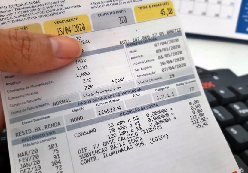 Nova Tarifa Social: mais de 750 mil famílias podem ter conta de luz zerada em Alagoas