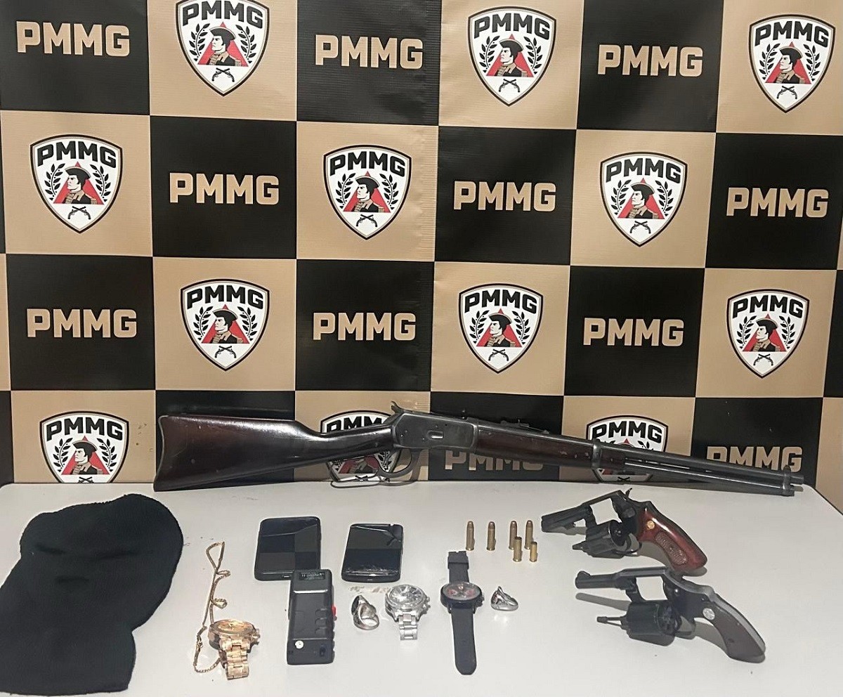 Grupo é preso após roubo a sítio em Mercês
