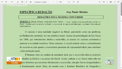 Professor dá dicas de como produzir uma redação de concurso
