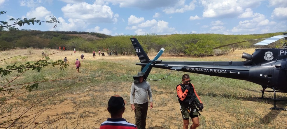 Corpo foi encontrado na zona rural de Jardim do Seridó — Foto: Cedida