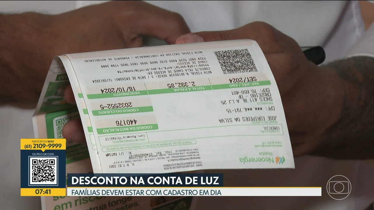 Conta de luz no DF fica mais cara a partir desta quinta; veja quanto