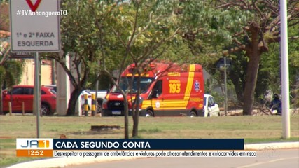 Dar passagem a ambulâncias e viaturas pode ajudar a salvar vidas