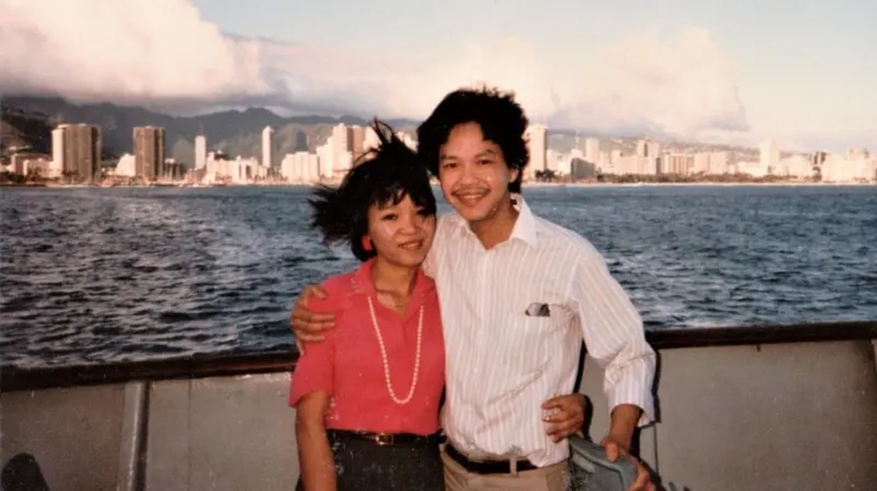 Jimmy se casou e formou uma família nos EUA — Foto: Cindy Vong
