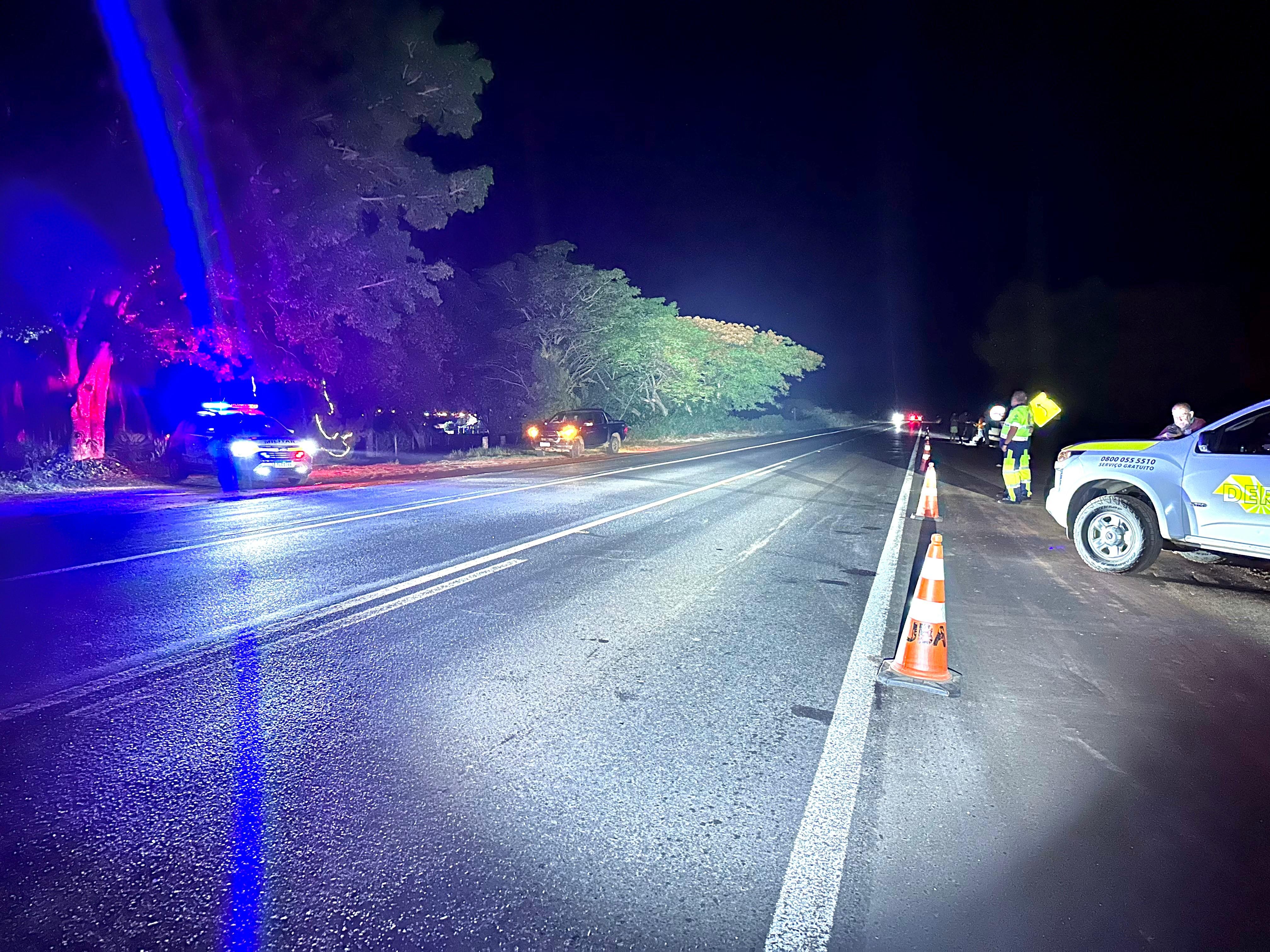 Idosa de 77 anos morre atropelada em rodovia de Rancharia