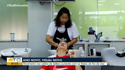 Movimento em salões de beleza cresce com as festas do fim de ano
