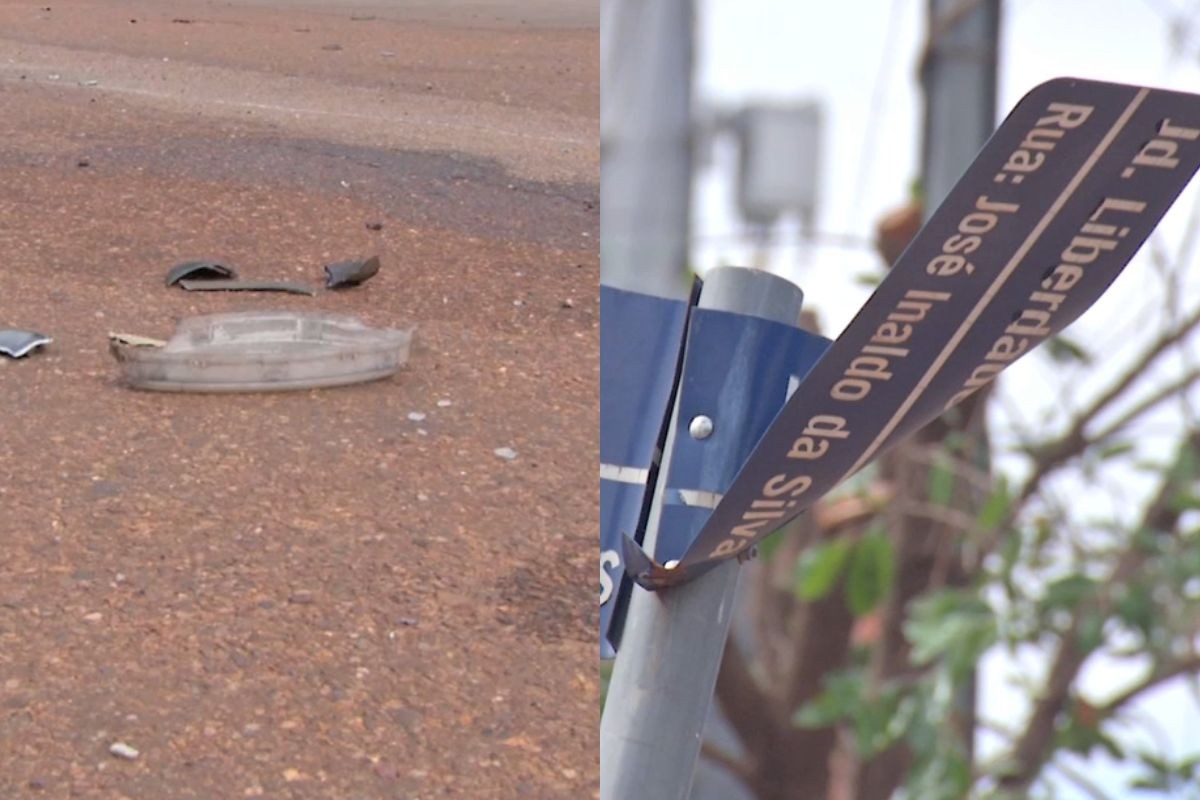 Motociclista morre e passageira fica ferida após batida entre carro e moto em Rondonópolis (MT)