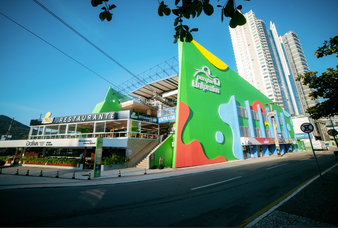 Estação Barra Sul — Foto: Divulgação/Parque Unipraias