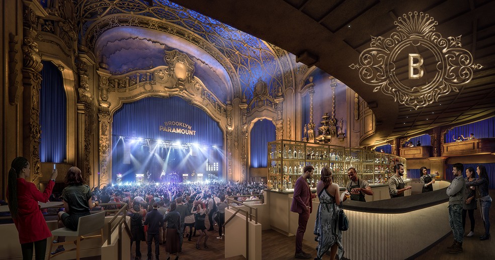 Antigo cinema, espaço Brooklyn Paramount receberá turnê de Anitta em Nova York (EUA) — Foto: Divulgação