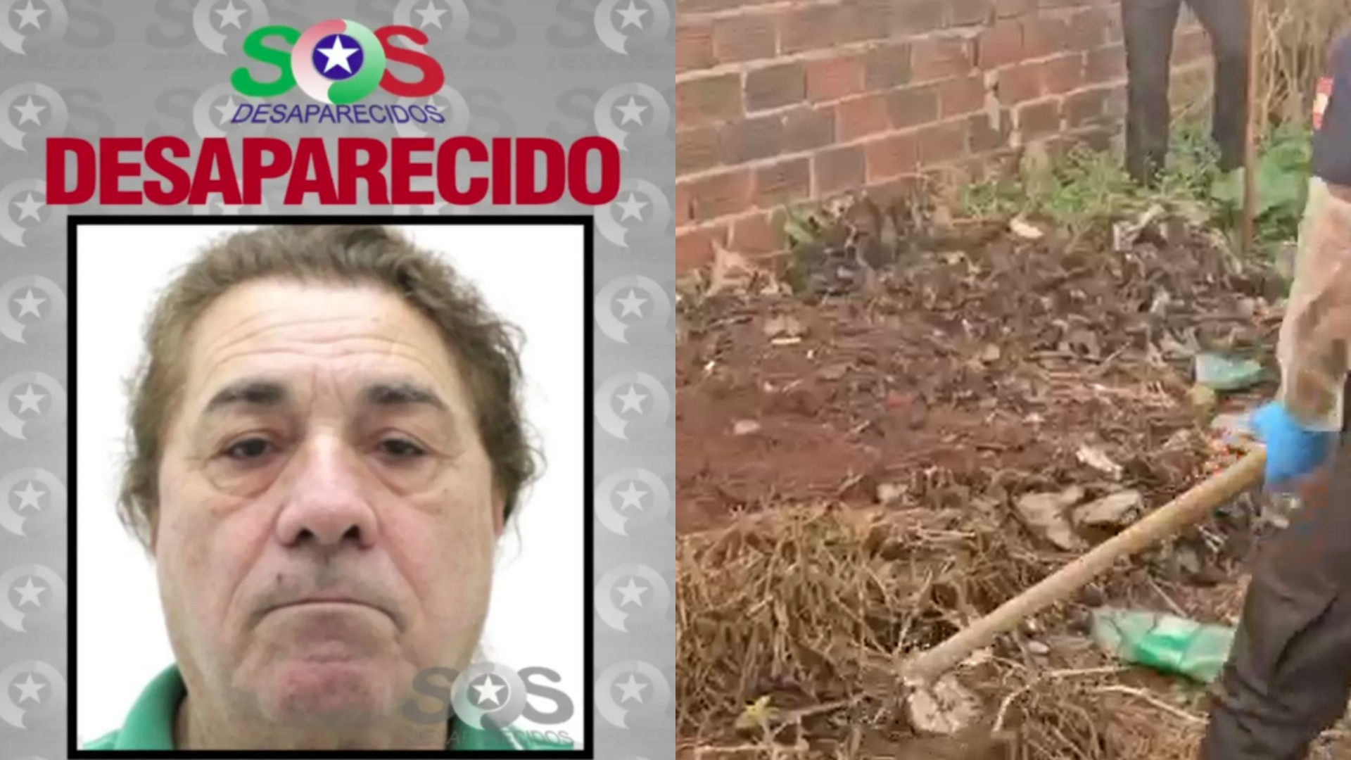 Desaparecido de 75 anos é achado enterrado com mãos e pés amarrados em SC; inquilinos são presos