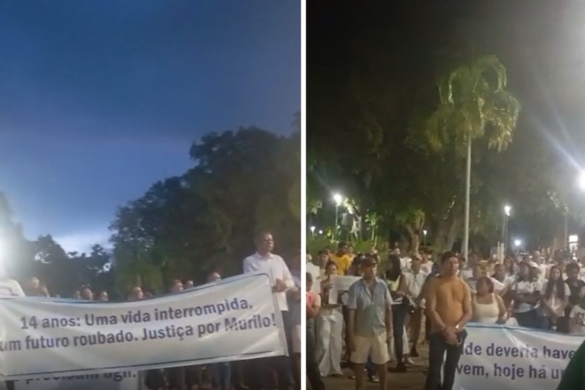 Família de adolescente morto por engano e moradores protestam em MT