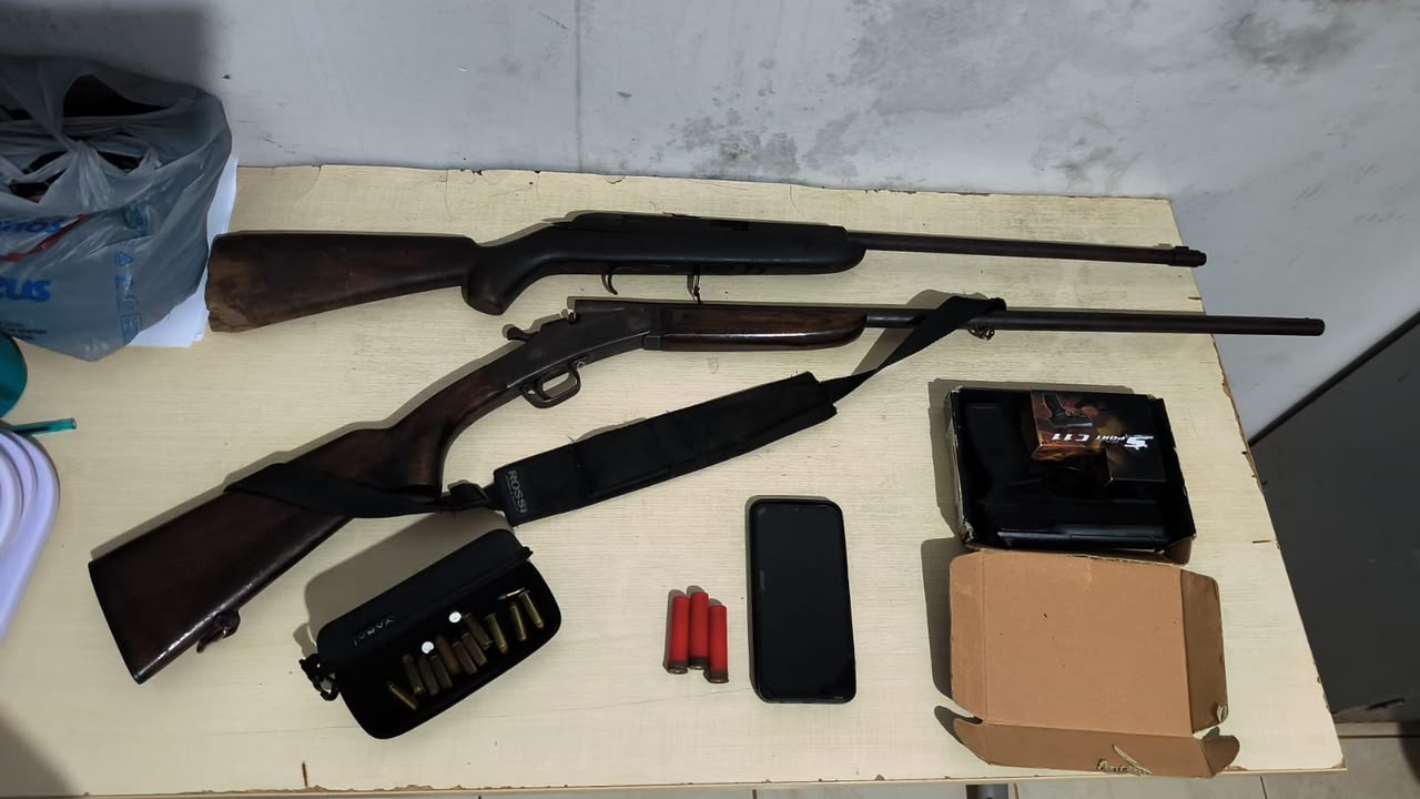 Operação apreende armas e prende suspeitos de homicídios e de tentar matar criança no Pará