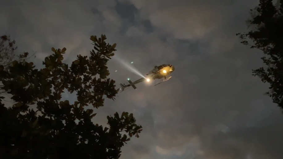 Polícia Militar mobiliza helicóptero em busca por criminosos em Governador Valadares; dois foram presos 