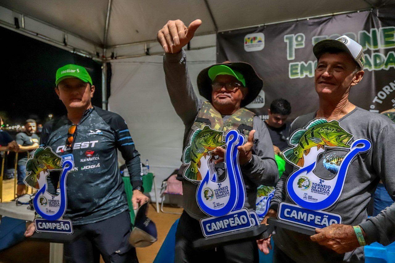 Torneio de Pesca: confira os vencedores da 1ª edição da competição em Rio Branco
