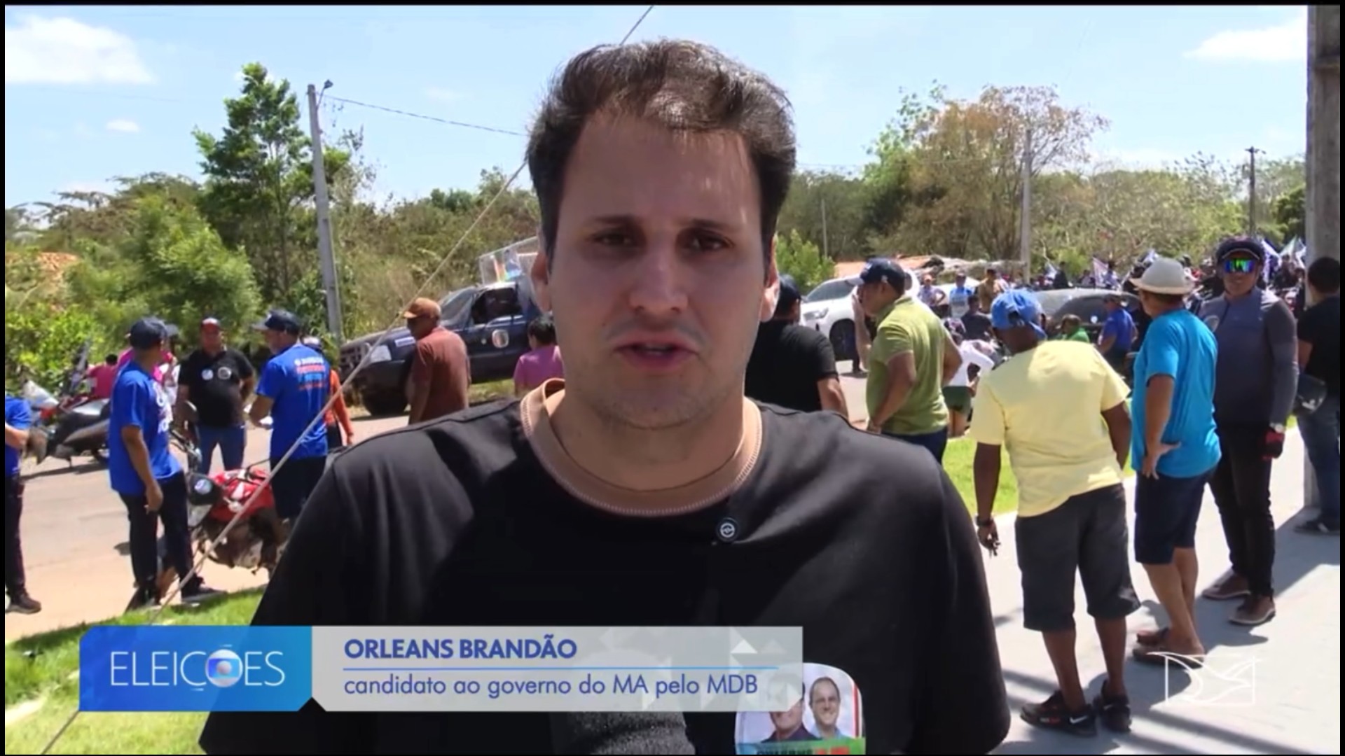 Eleições 2026: saiba como foi o dia do candidato Orleans Brandão ao governo do Maranhão