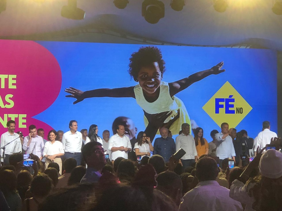 Lula anuncia investimentos do novo PAC na Bahia — Foto: João Souza / g1 BA