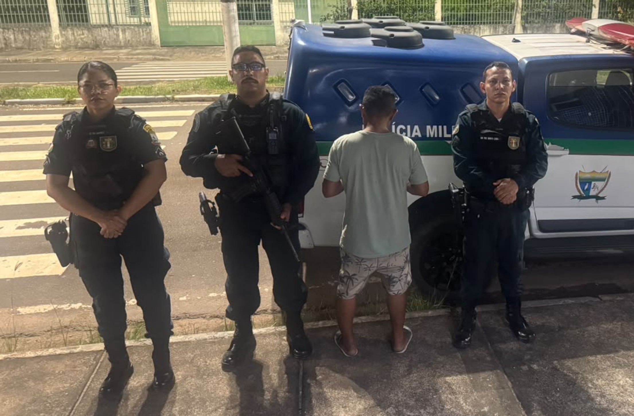 Suspeito de atacar jovem com facão enquanto vítima dormia é preso em Caracaraí