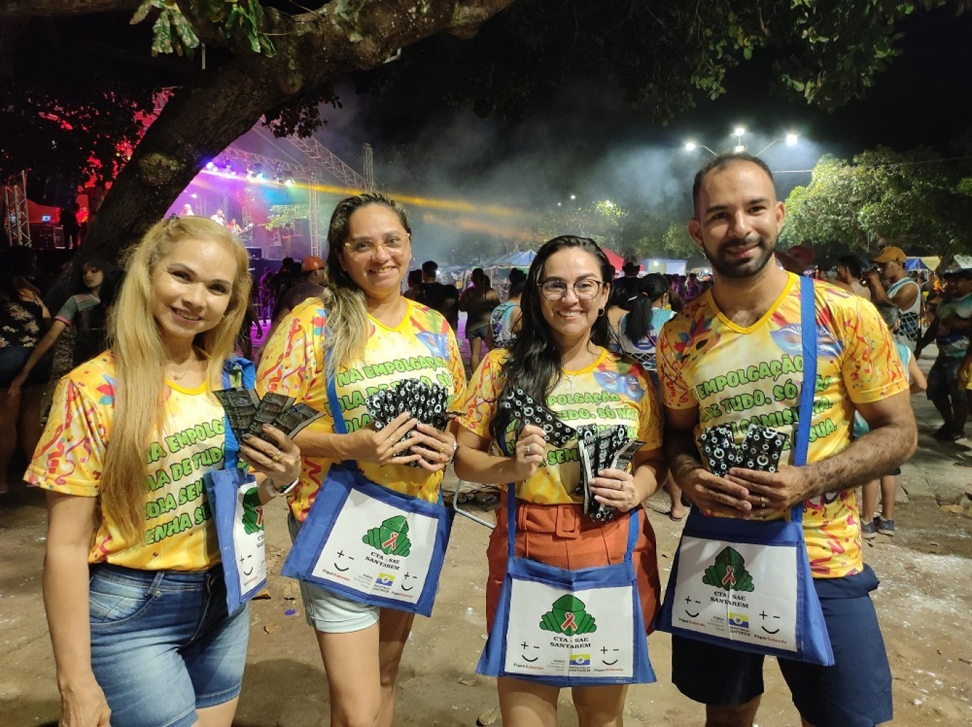 Em Santarém, CTA realiza campanha de prevenção de IST's no carnaval