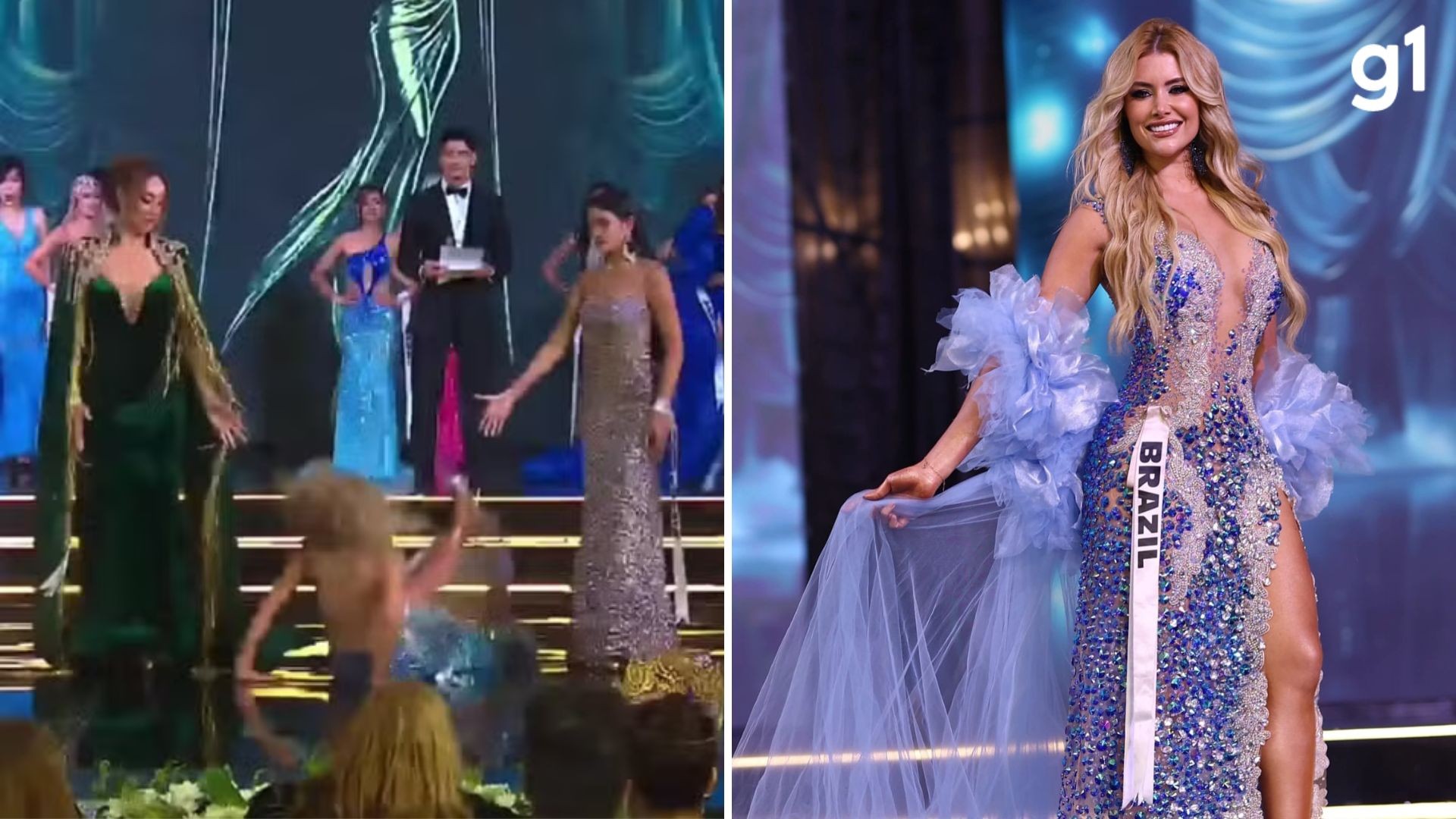 Miss que escorregou e caiu na final de concurso planeja curso para 'preparar mulheres e meninas para os palcos da vida' no RS