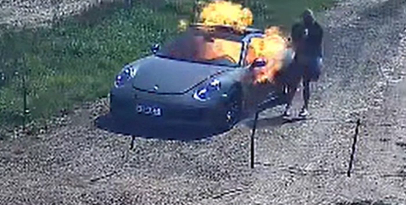 Dono de Porsche registra roubo de veículo no Paraná, mas imagens de câmera tornam ele suspeito de crime