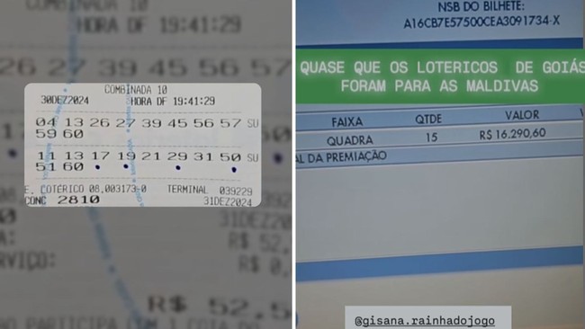 Donos de lotricas que investiram mais de R$ 20 mil em bolo acertam a quadra