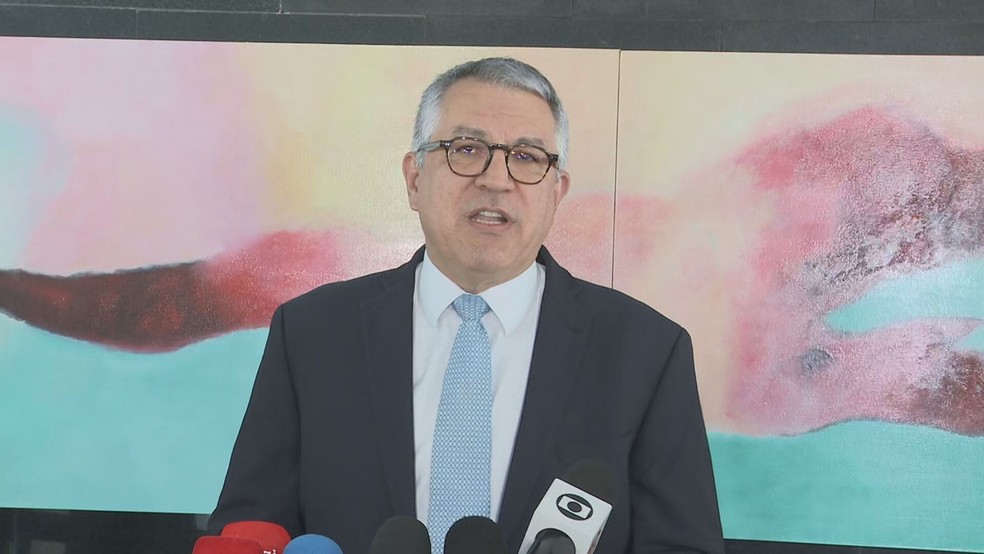 Ministro das Relações Institucionais, Alexandre Padilha — Foto: TV Globo/Reprodução