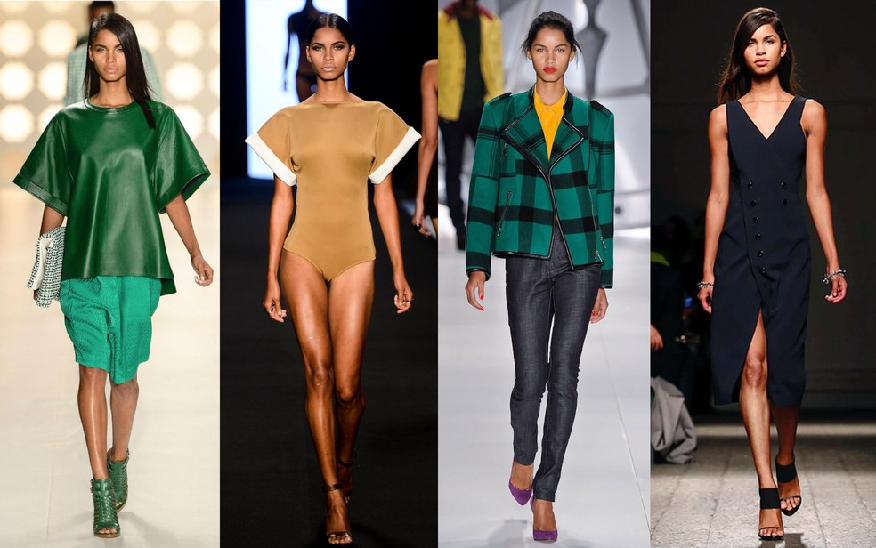 Daiane Sodré se tornou top model e conquistou passarelas no mundo — Foto: Divulgação