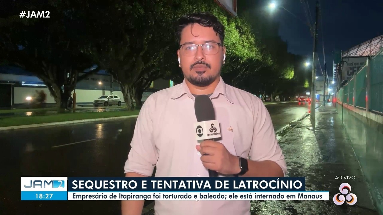 Terceiro suspeito de envolvimento em sequestro e tentativa de latrocínio contra empresário é preso no AM