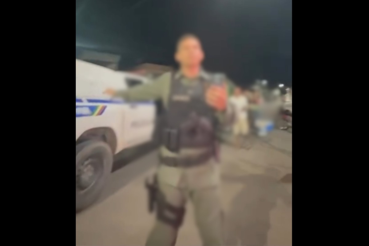 Vídeo mostra momento em que PM é baleado na cabeça por soldado de folga em Água Preta; suspeito foi preso