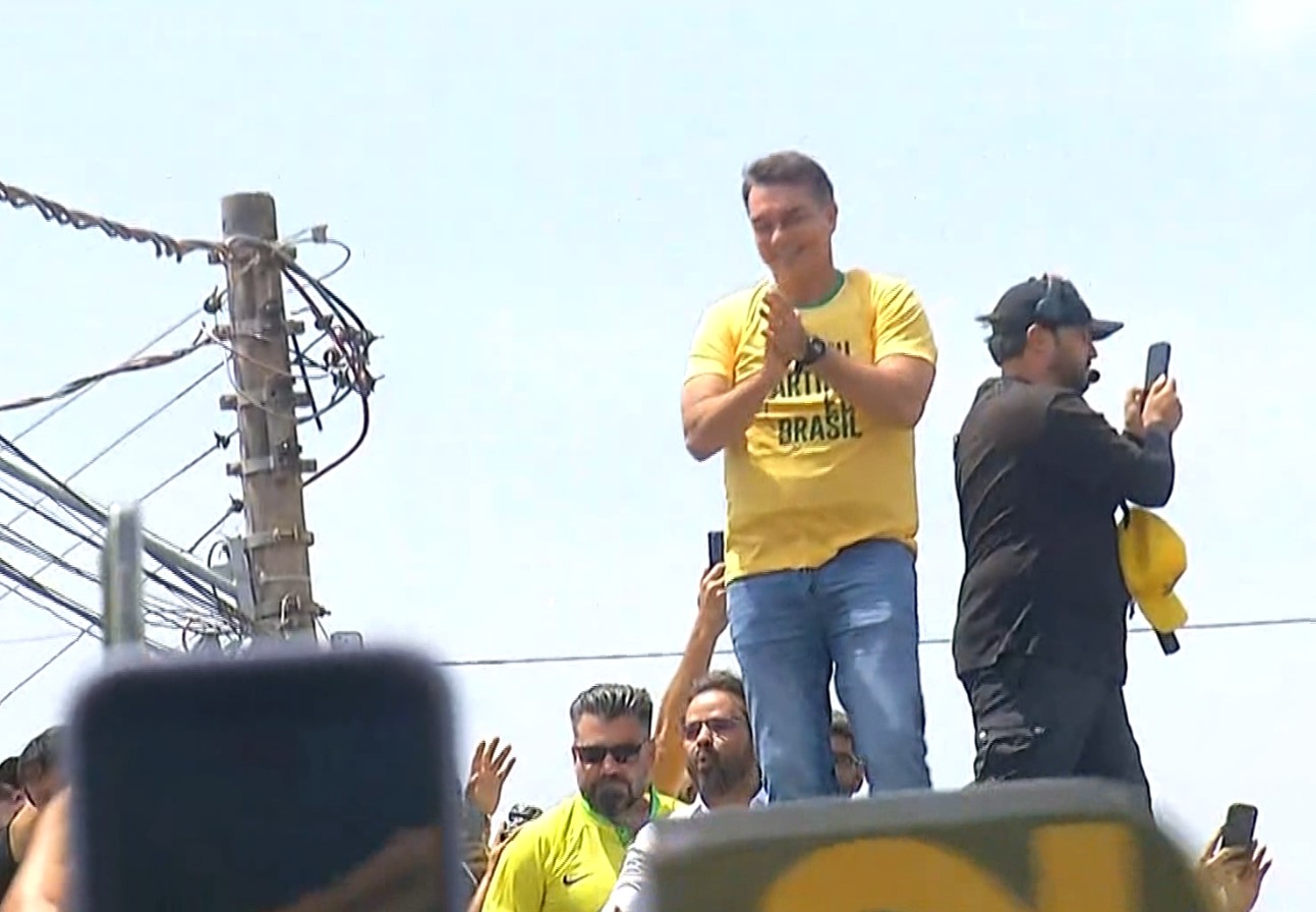 Flávio promete acabar com 'entraves ambientais' e diz que produtor poderá fazer 'o que quiser' em sua terra no PA