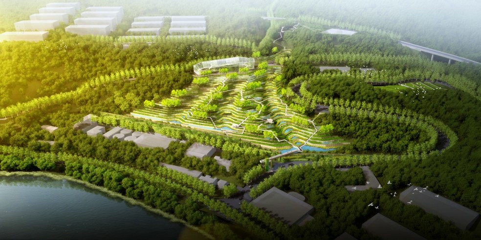 The Maotai Eco-Metaverse — Foto: Turenscape/Divulgação