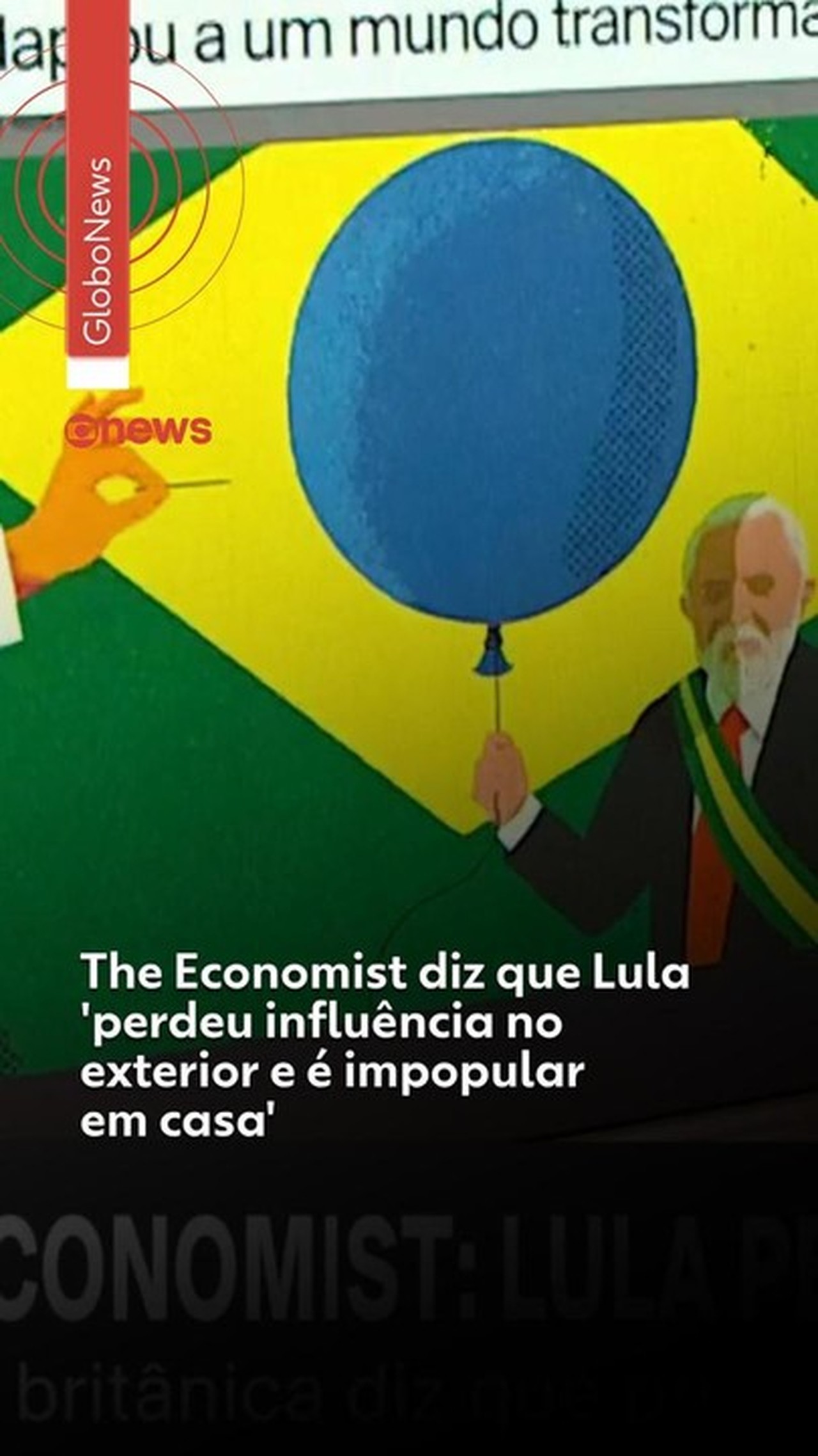 Governo responde publicação da 'The Economist' sobre Lula ter perdido influência no exterior e popularidade