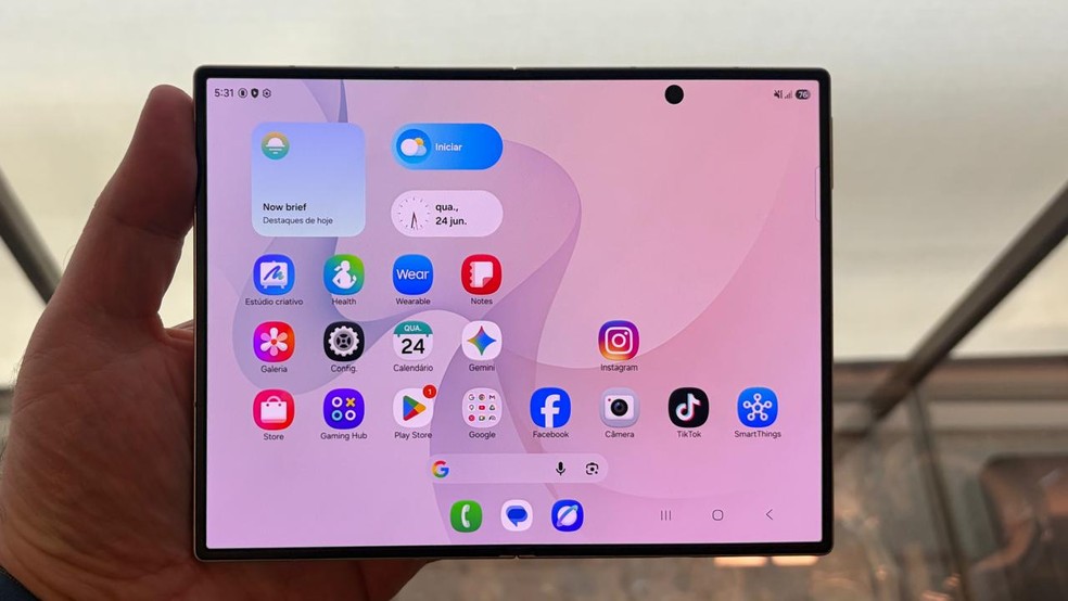 Recursos e Câmera Galaxy Z Fold 8
