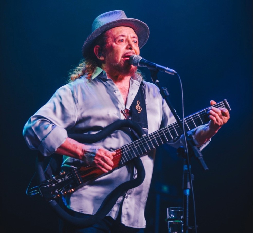 Geraldo Azevedo faz show em Natal — Foto: Divulgação