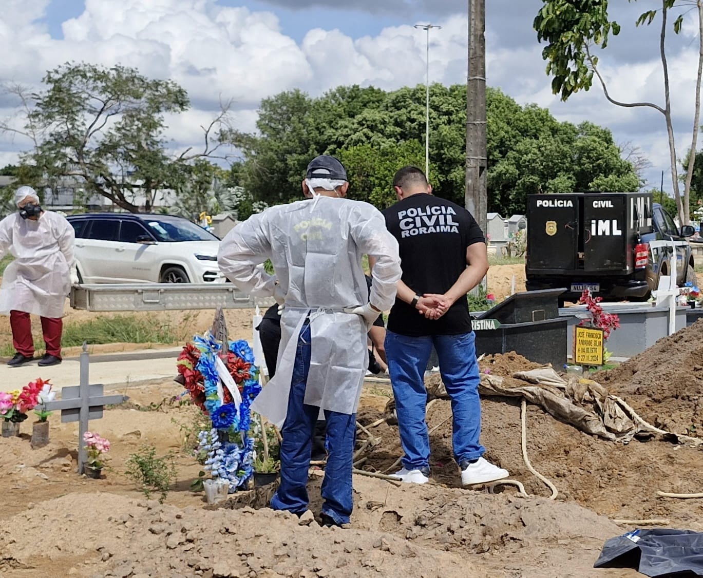 Polícia exuma corpo de mulher com morte atribuída a infarto e investiga envenenamento em Boa Vista