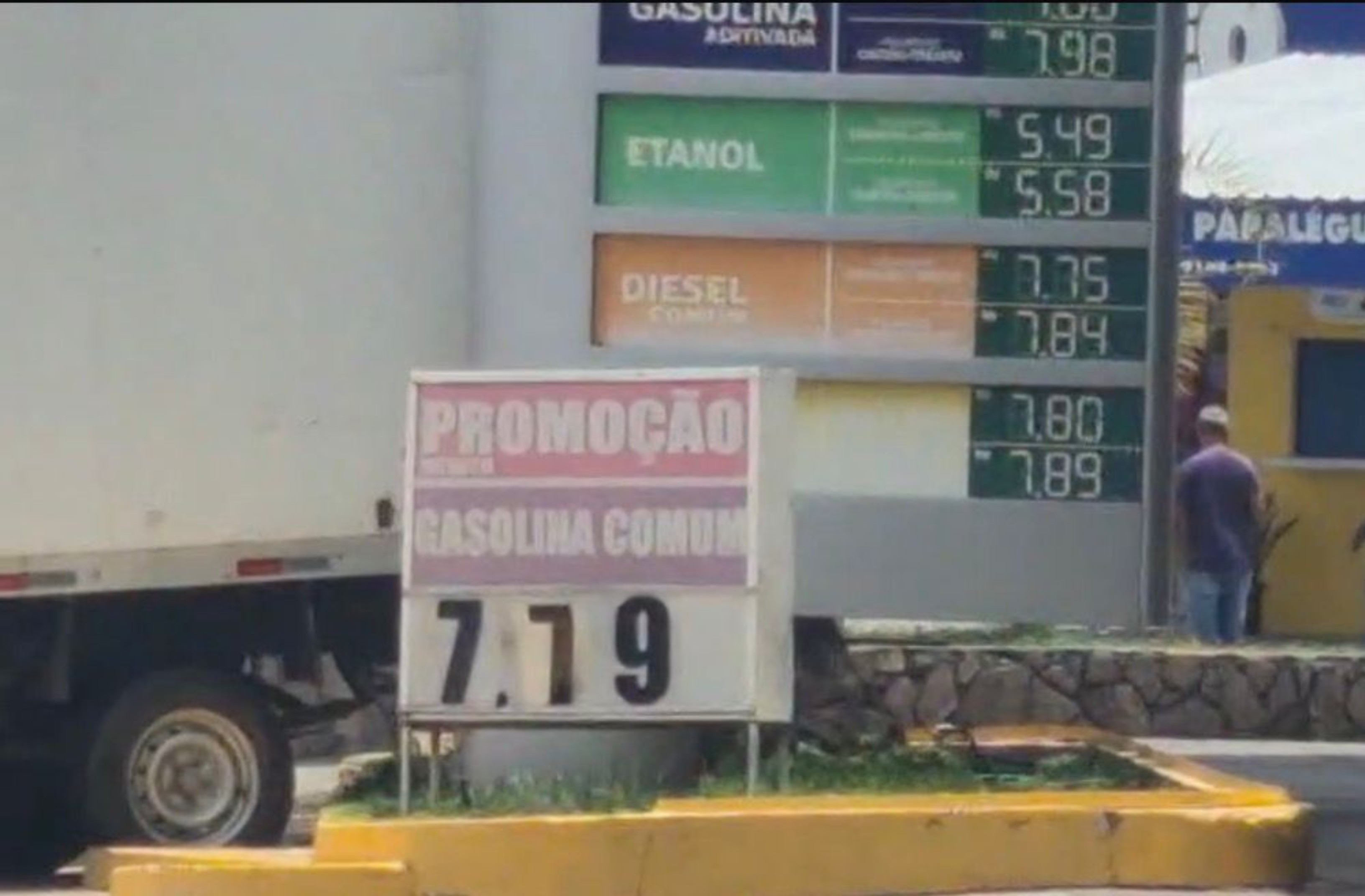 Gasolina cai e chega a R$ 7,79 em postos de Boa Vista