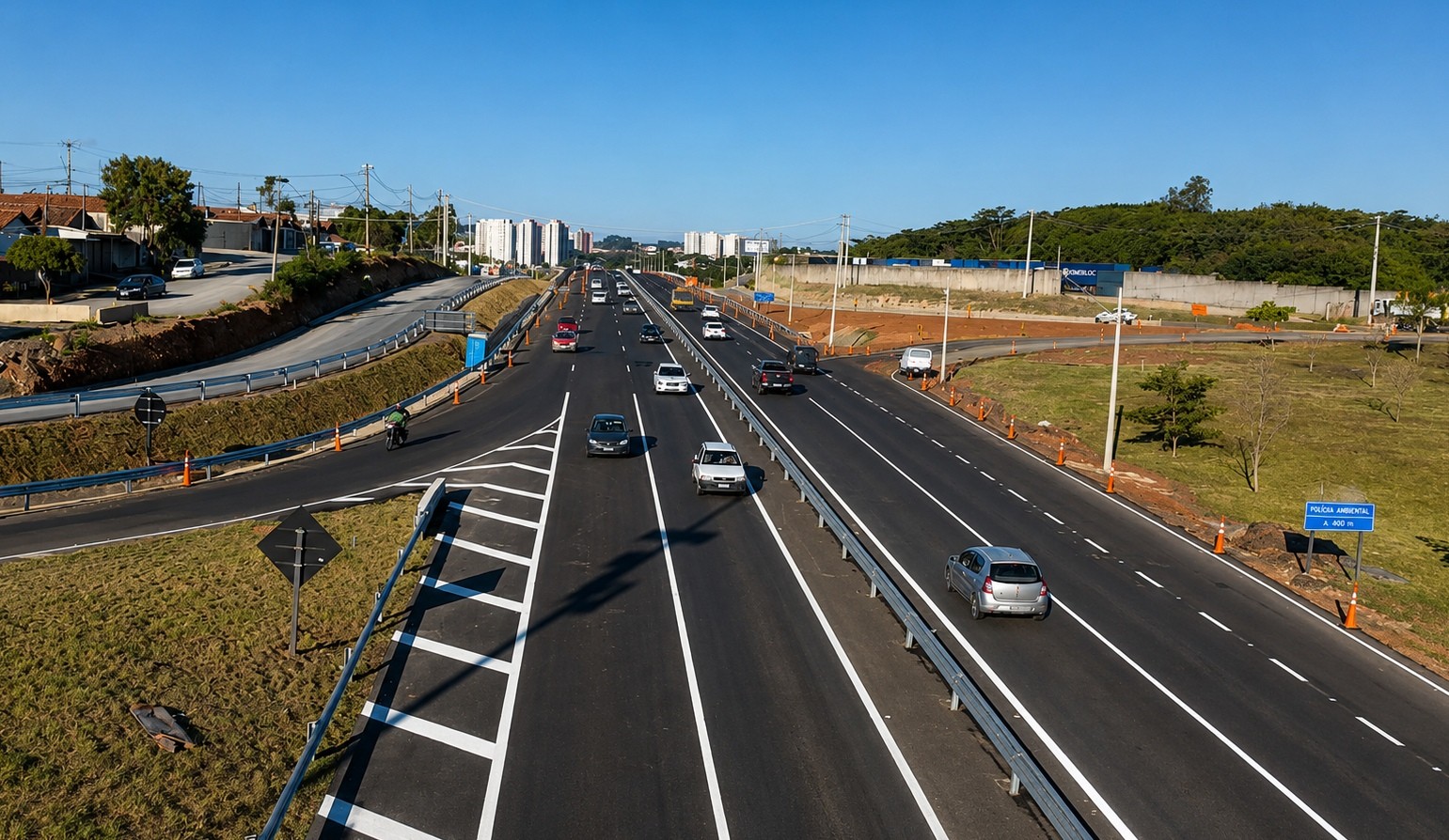 Obras SP-304: pista principal é liberada em Piracicaba, mas obras nas alças de viadutos continuam 