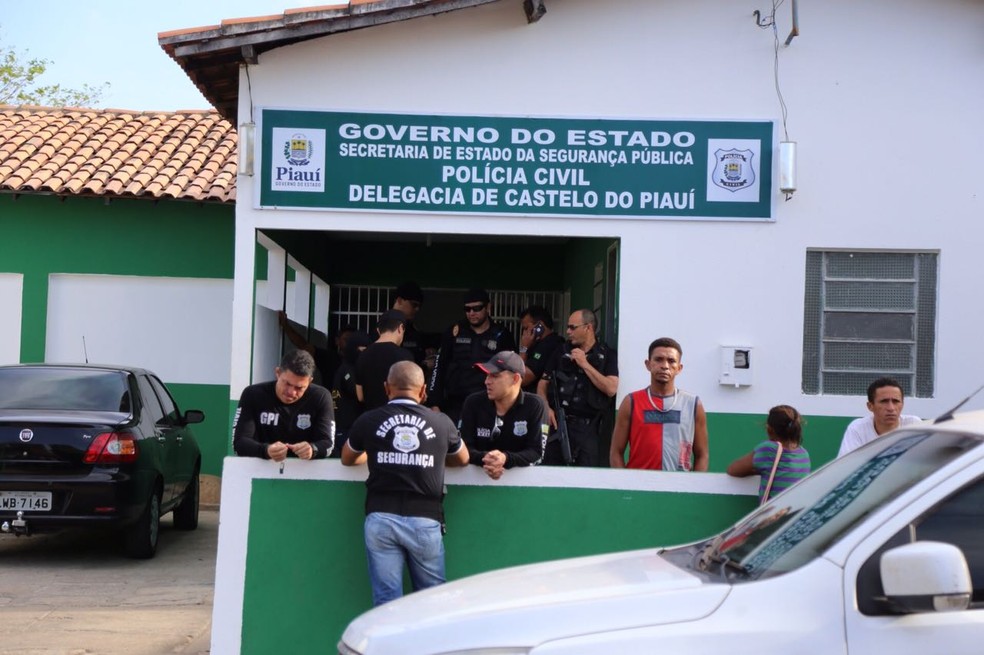 Idoso é preso suspeito de matar homem de 36 anos com facada no pescoço durante festa no norte do PI — Foto: Divulgação/Polícia Civil
