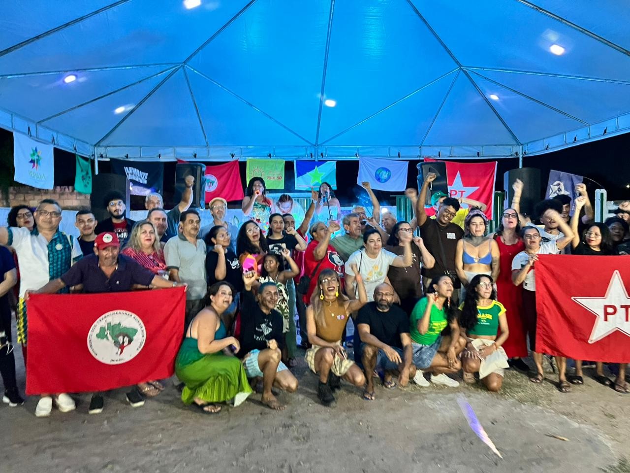 8 de janeiro: Ato pela democracia reúne manifestantes em Boa Vista