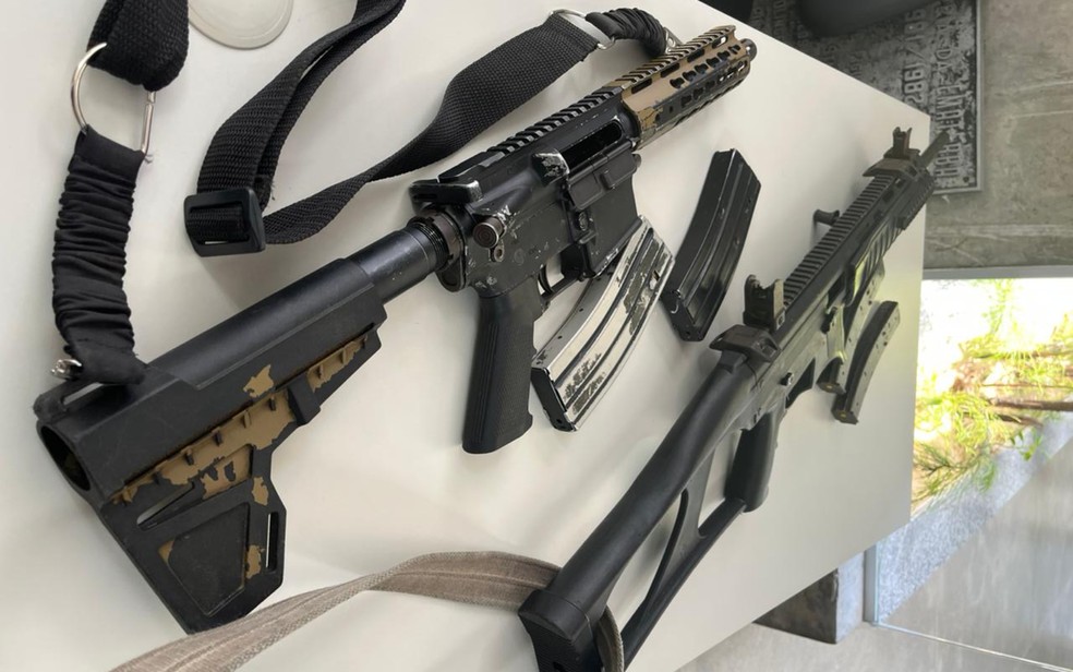 Morre dupla suspeita de participar de confronto que matou um policial federal e mais 4 pessoas na Bahia — Foto: Alberto Maraux/SSP-BA