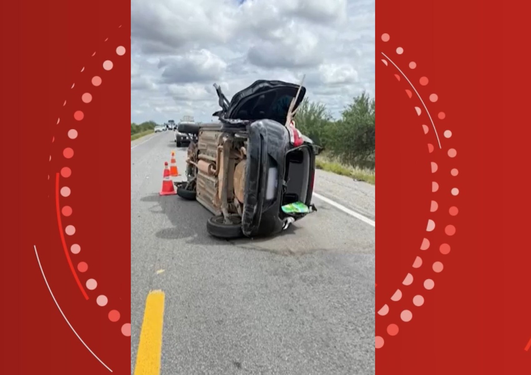 Homem suspeito de transportar drogas morre após sofrer acidente durante perseguição policial na Bahia