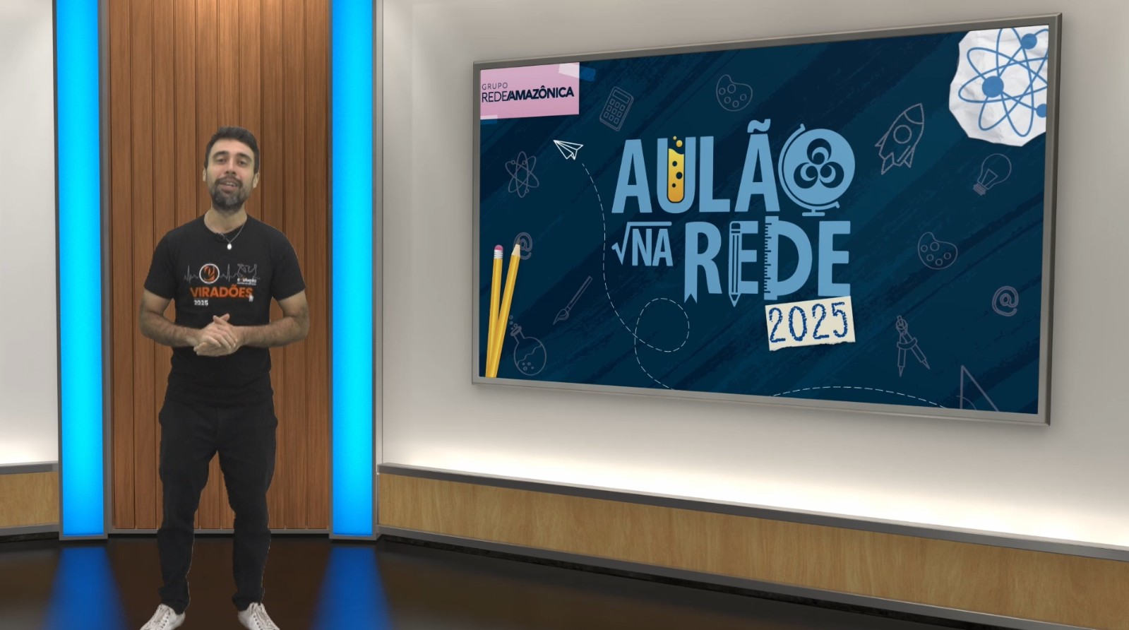 Aulão na Rede 2025: professor de física explica sobre ondas