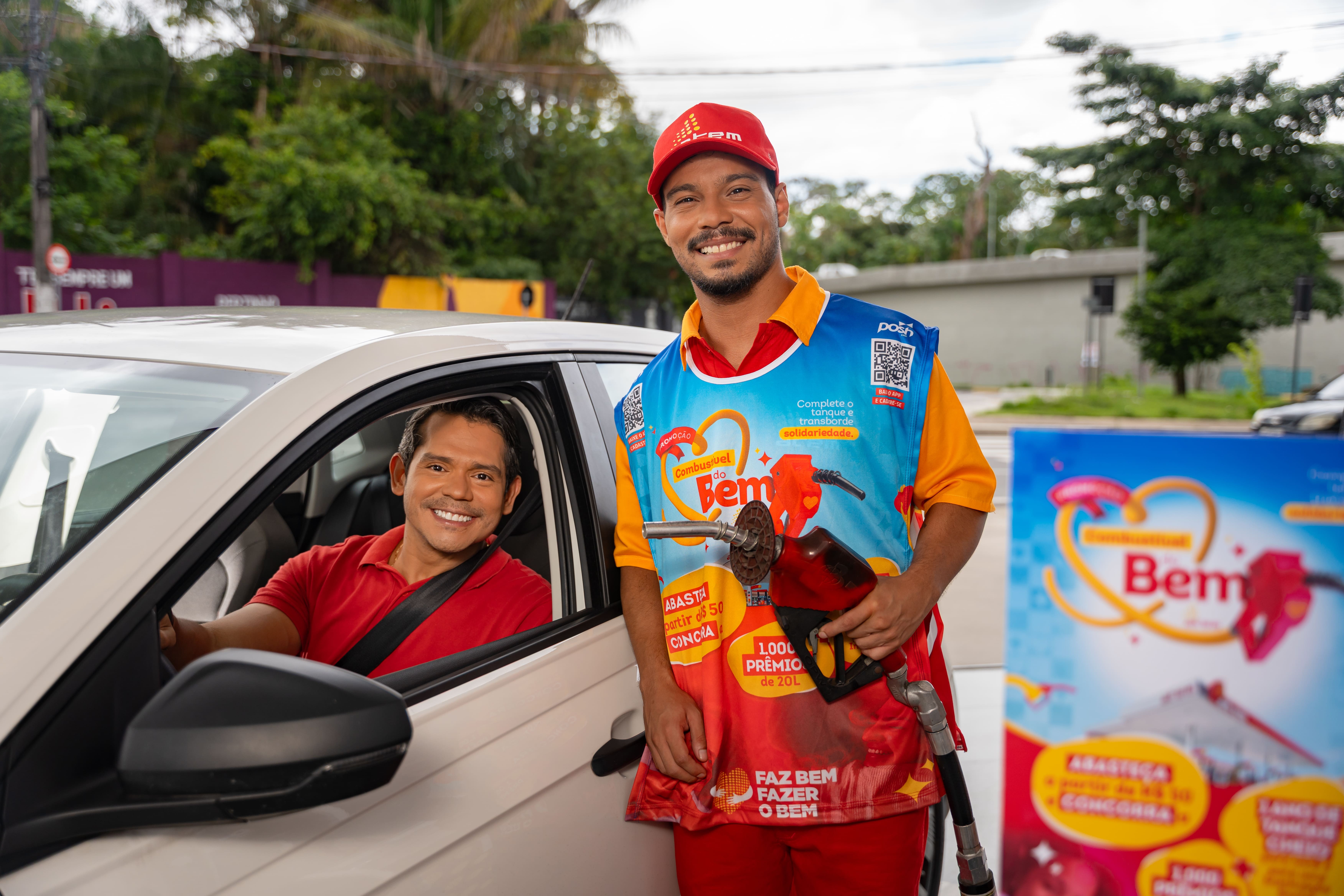 Combustível do Bem vai premiar clientes Atem e instituições socioassistenciais 