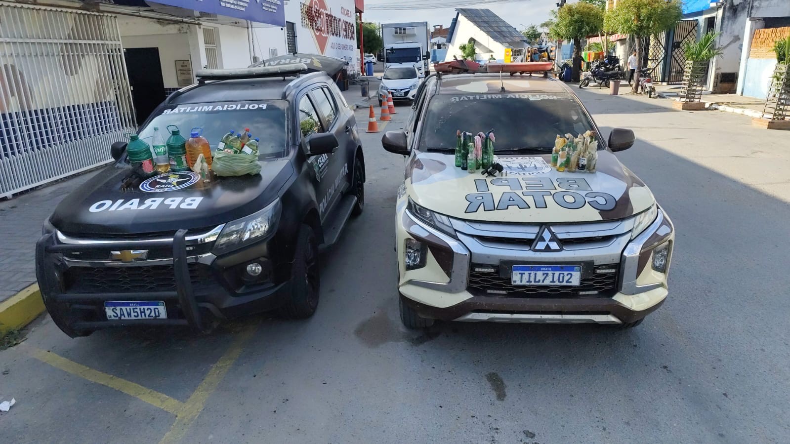 Dois suspeitos morrem e outro fica ferido em ação policial no interior do Ceará
