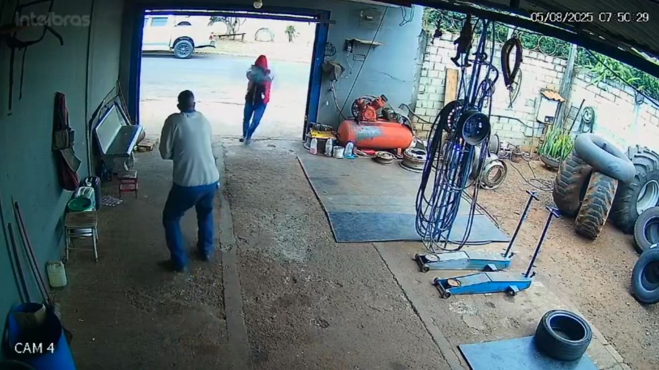 Homem é morto a tiros dentro de borracharia em Guariba, SP; vídeo